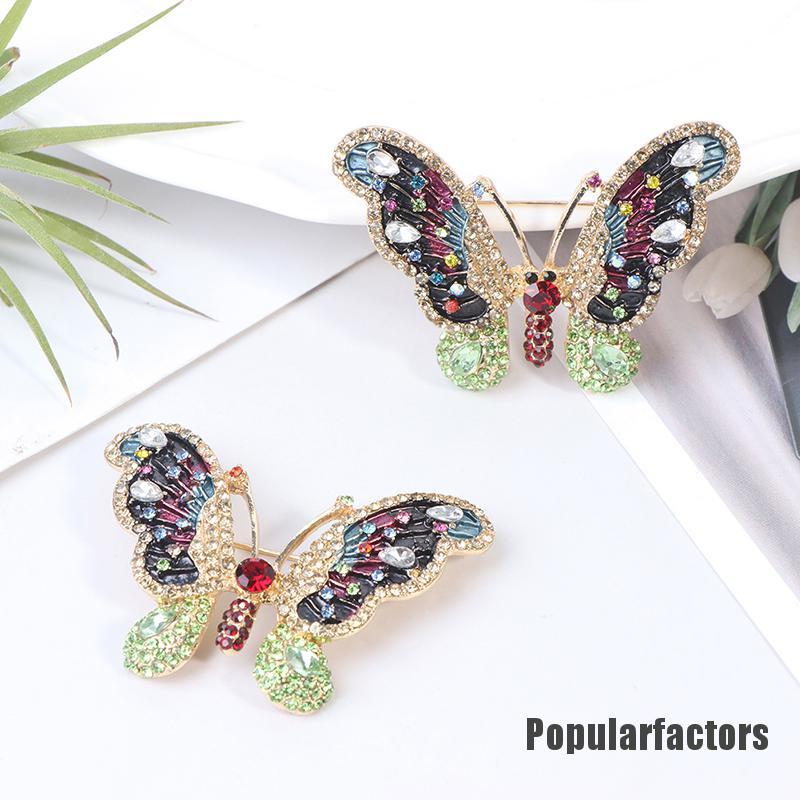 Ghim Cài Áo Hình Bướm Sang Trọng