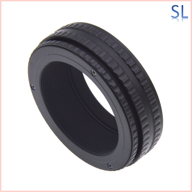 M42 to M42 Lens Adjustable Focusing Helicoid Macro Tube Adapter-17mm to 31mm