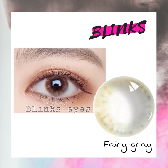 Fairy lens - xám/nâu ( 0 đến 8 độ ) - lens kính áp tròng