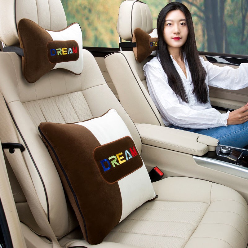 Bộ đôi chăn gối ô tô đa năng, điều hòa tựa đầu trên xe và kê cổ,Z
