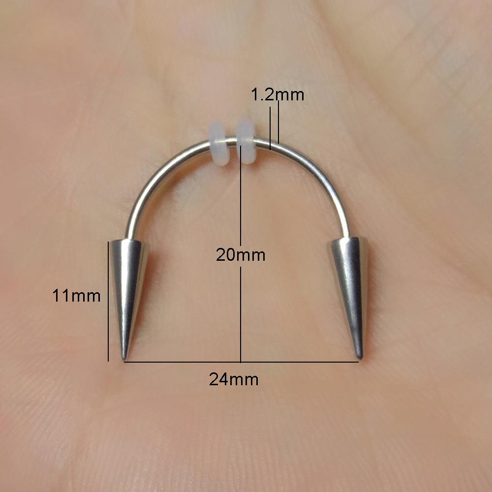 SOMEDAYZL Khuyên Xỏ Miệng / Môi / Cơ Thể Hình Goth Thời Trang Cá Tính