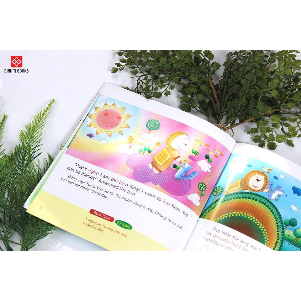 Sách thiếu nhi - Nuôi dưỡng tâm hồn - Truyện tranh song ngữ Anh-Việt