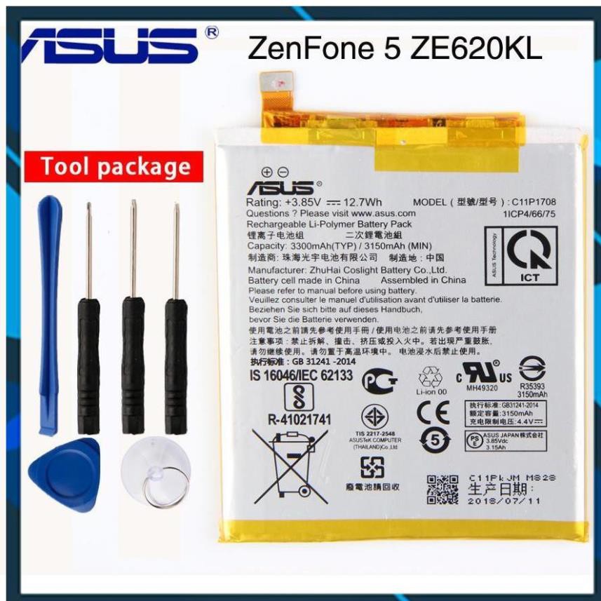 [BÁN CHẠY] PIN ĐIỆN THOẠI ASUS ZENFONE 5 2018 ZE620KL C11P1708 ZIN HÃNG