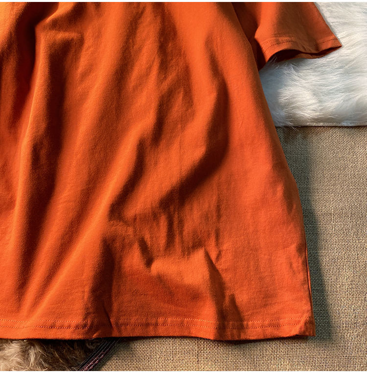 NRVP Áo Thun Ngắn Tay Form Rộng Mẫu 2021 Theo Phong Cách Hàn Quốc Dành Cho Nữ