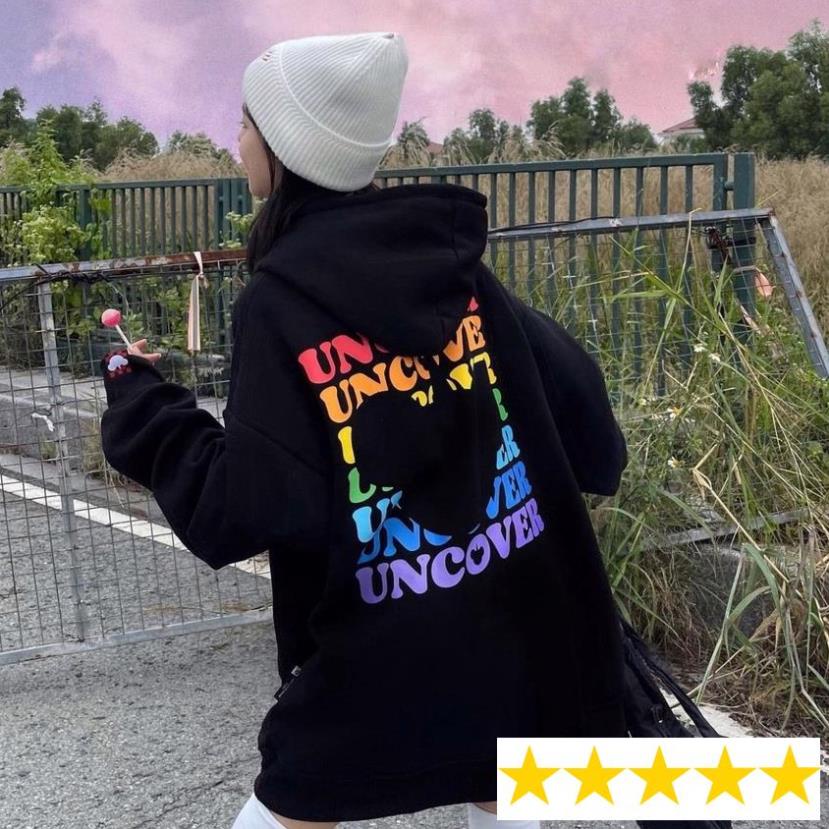 Áo hoodie unisex uncover basic Áo khoác nỉ uncover basic ver2 full tag