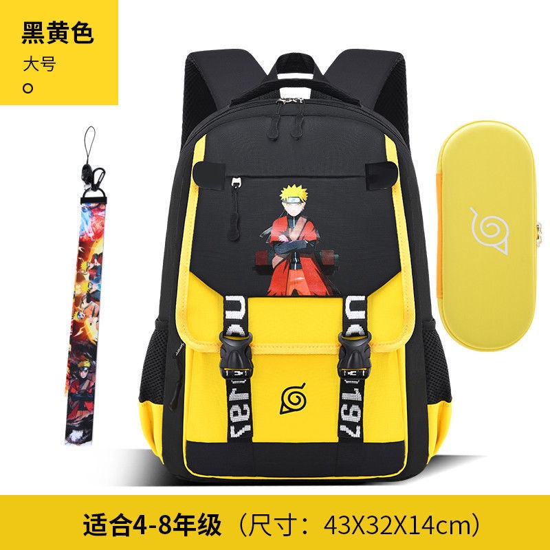Balo đi học sức chứa lớn họa tiết Anime Naruto cá tính