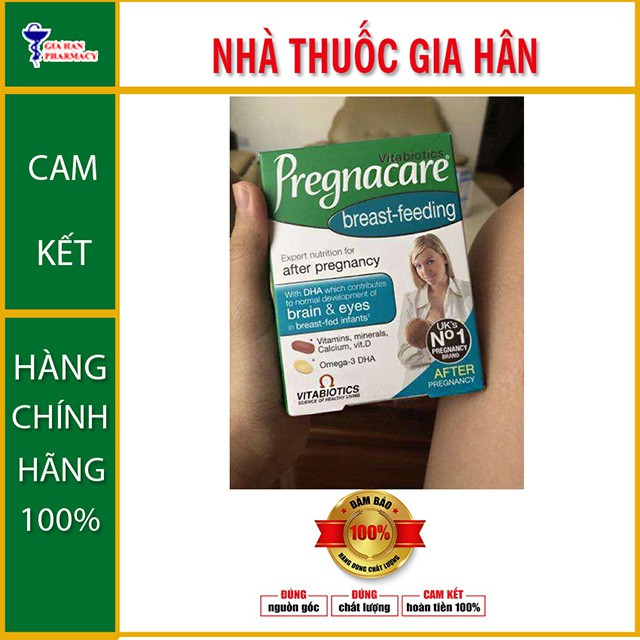 Vitabiotics Pregnacare Breast Feeding - Viên Uống Lợi Sữa Giúp Tăng Số Lượng &amp; Chất Lượng Sữa Mẹ