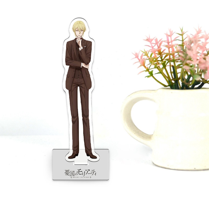 Mô hình nhân vật anime Anime MORIARTY THE PATRIOT bằng acrylic có giá đỡ trang trí để bàn