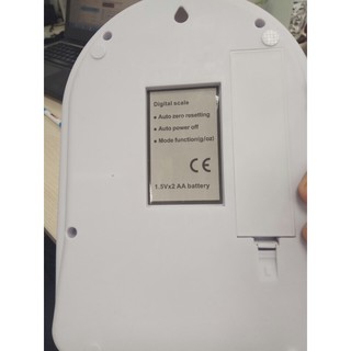 CÂN ĐIỆN TỬ ĐỂ BÀN KITCHEN SCALE MAX 7KG [F2FSTORE]