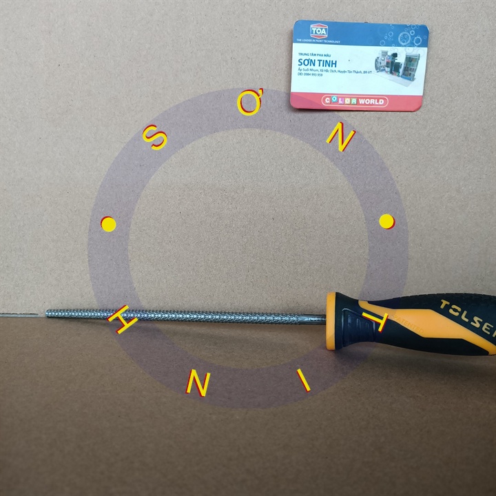 Dũa mài gỗ tròn 8 in tolsen 32029
