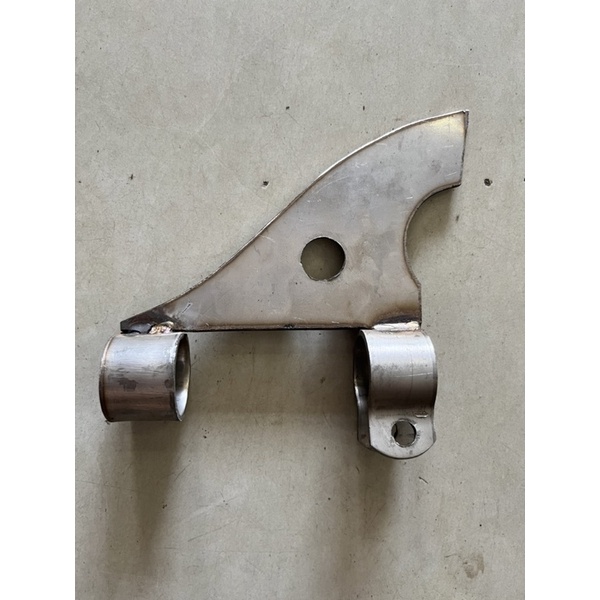 Bánh lái nước inox ống 34mm máy xăng dàng cầu đuôi tôm