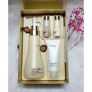 🌸SET SỮA RỬA MẶT SU:M 37 SKIN SAVER CLEANSING FOAM tặng mini