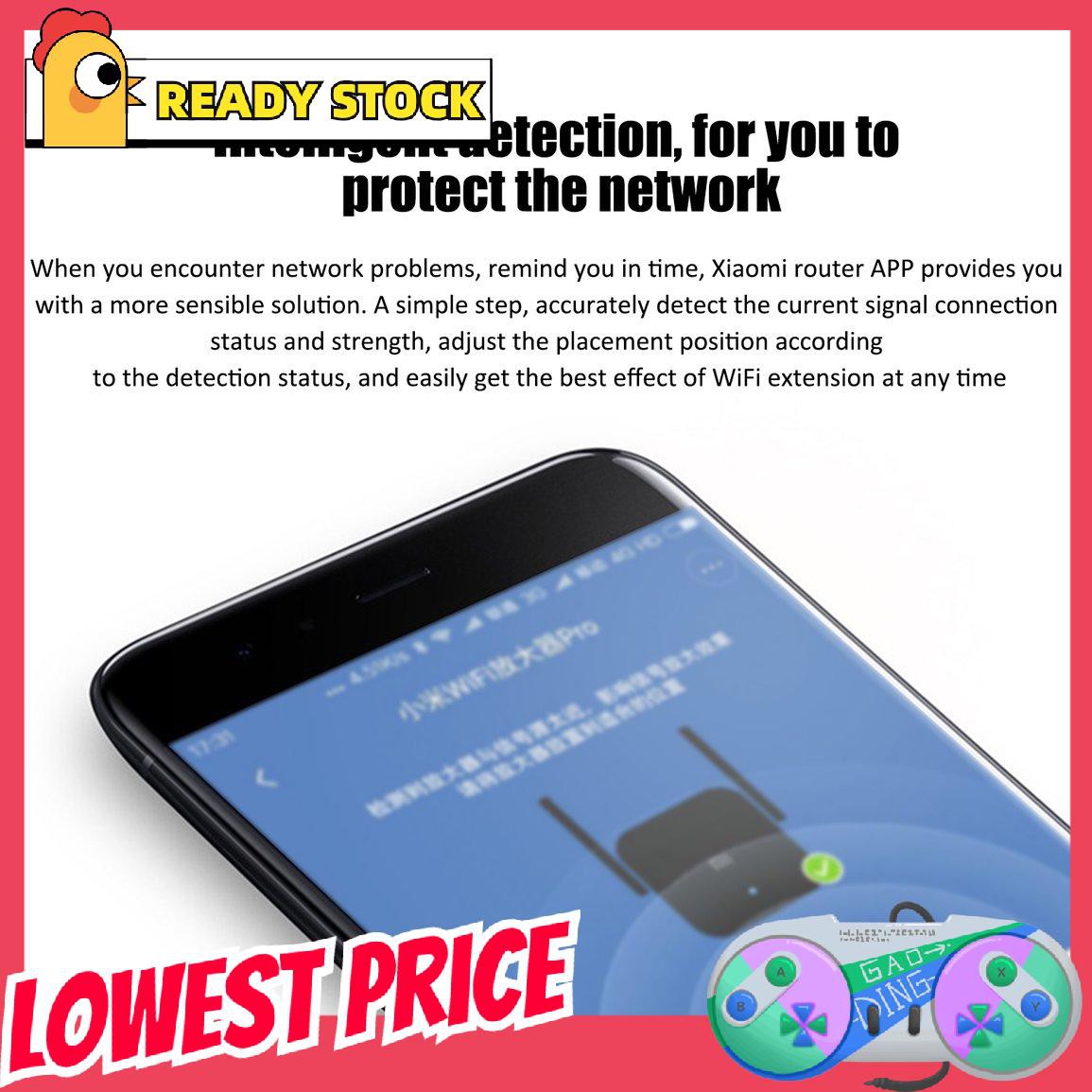 Bộ Khuếch Đại Tín Hiệu Wifi Không Dây 2.4g Cho Xiaomi Pro | BigBuy360 - bigbuy360.vn