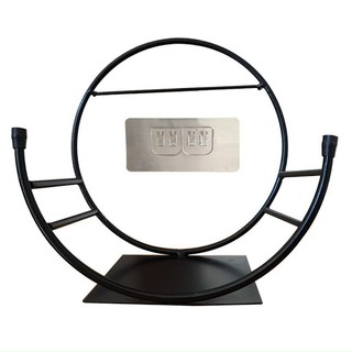 Giá Đỡ Chậu Hoa Hình Bán Nguyệt Dán Tường, Trang Trí Nhà Cửa, Văn Phòng, Ban Công Đẹp Mắt, KT 18x18x10cm