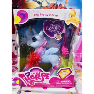 Mô hình Pony cao 8cm( giao màu ngẫu nhiên)
