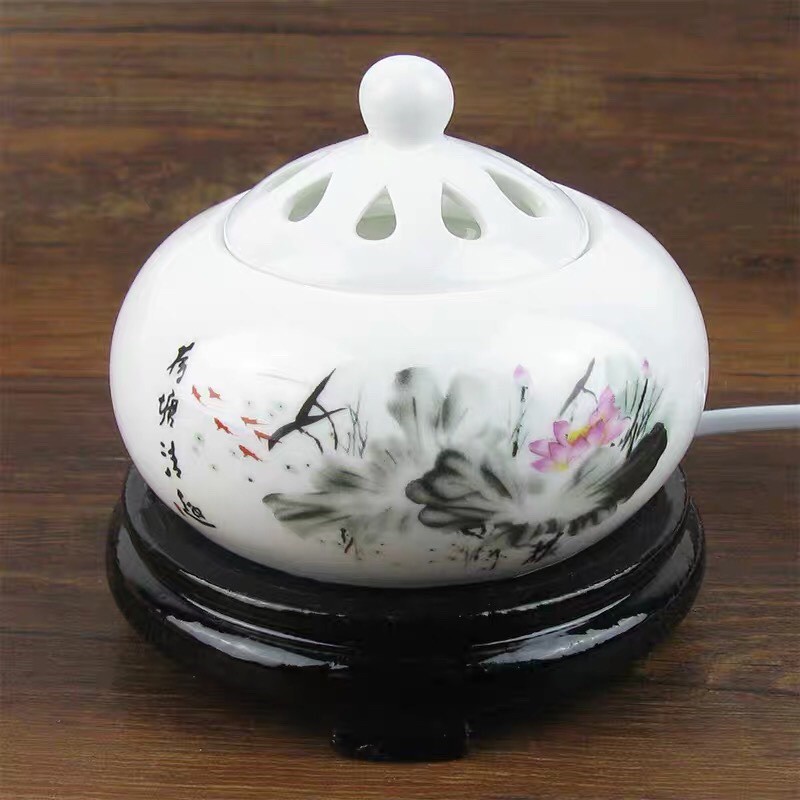 Lò xông - Lư xông trầm điện đủ hẹn giờ chỉnh nhiệt