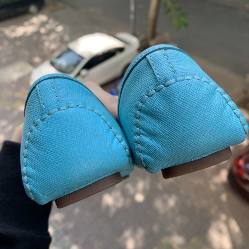 [CLEARANCE 600K sz 8 - nhập mã PUMI800] Giày Michael Kors Aqua Blue