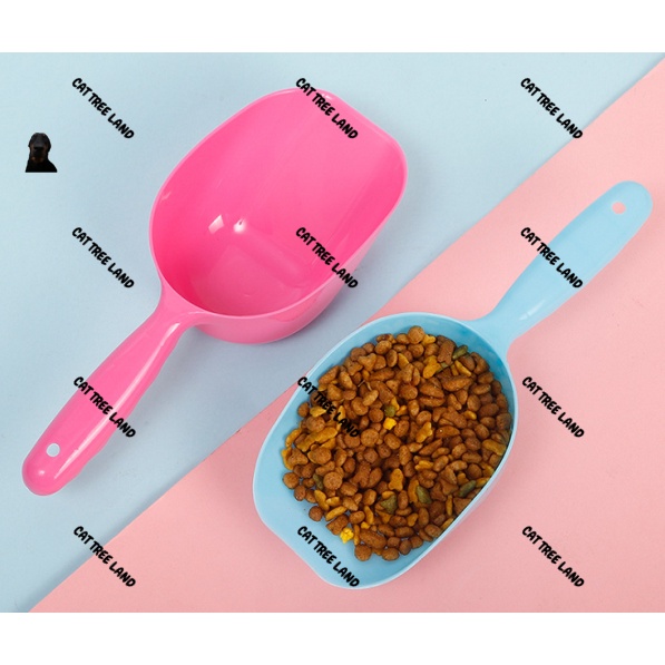 XẺNG XÚC HẠT CHO CHÓ MÈO, BẰNG NHỰA - MUỖNG (THÌA) MÚC THỨC ĂN CHÓ THÚ CƯNG