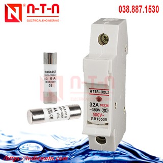 Hộp cầu chì điều khiển RT18-32A-Lõi: 2A đến 32A