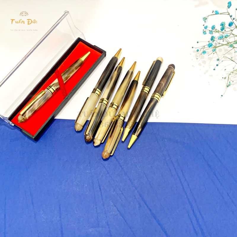 Bút ký bằng sừng cao cấp - sang trọng, may mắn- Mã số PEH999