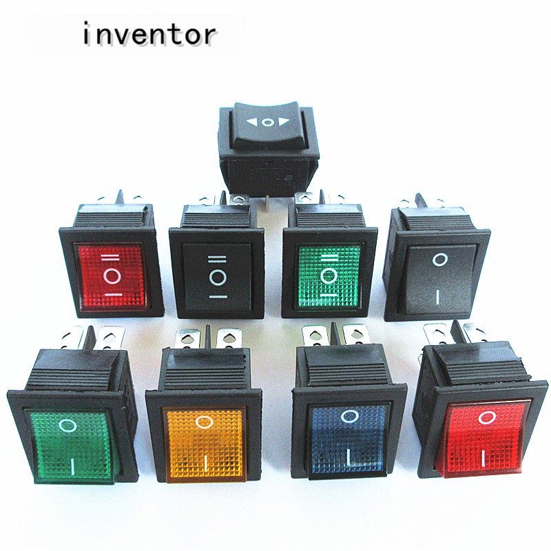 Công Tắc Điện Kcd4 2 Vị Trí 3 Vị Trí 16a 250vac / 20a 125vac
