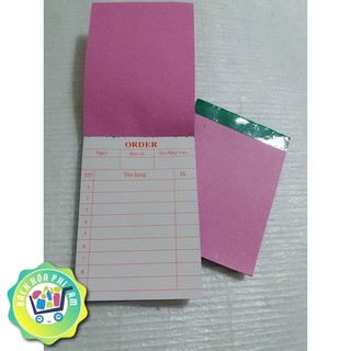 Order 2 liên nhỏ, 7*10 (100 tờ )