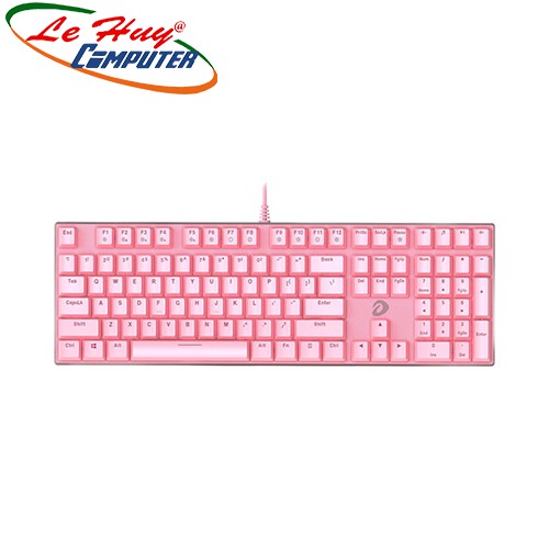 Bàn phím cơ Dareu EK810 Pink Multi-LED (Blue/Red/Brown Switch)