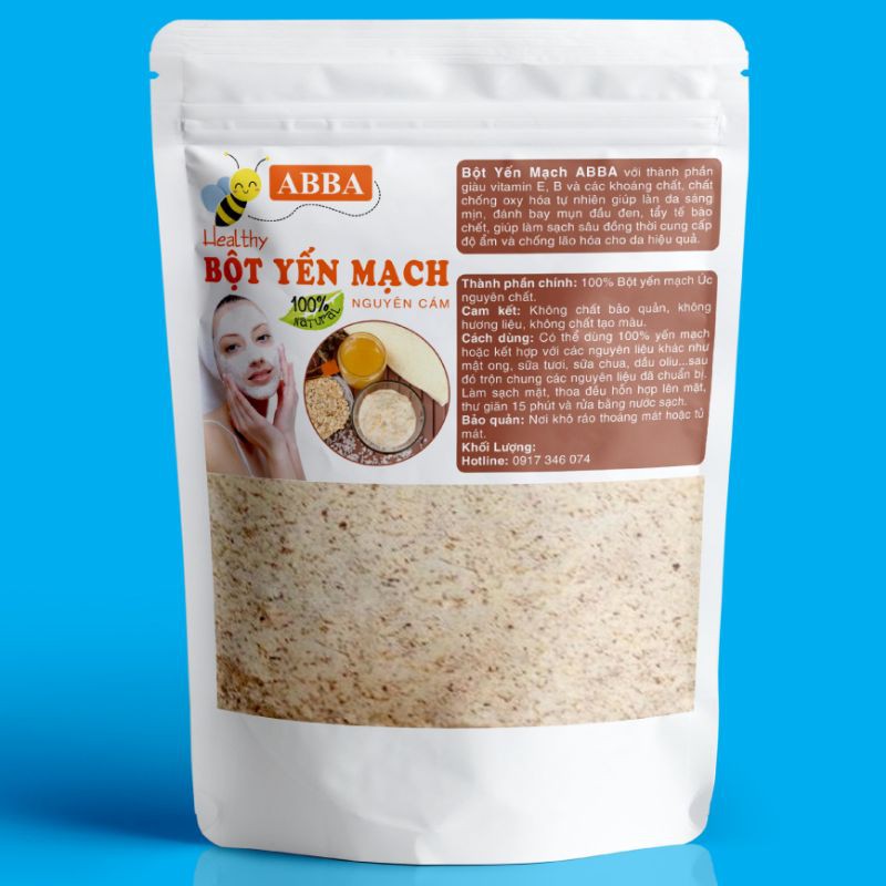 500gram Bột Yến Mạch Úc Xay Mịn Nguyên Chất 100%