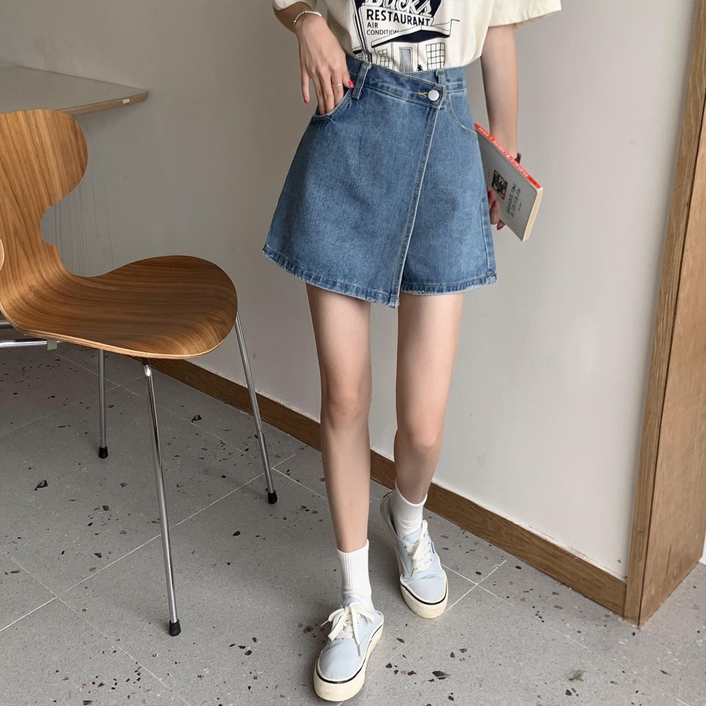 Quần Short Cạp Cao Phong Cách Ulzzang_C26 | BigBuy360 - bigbuy360.vn