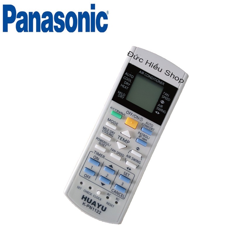 Remote điều khiển máy lạnh PANASONIC  - Remote điều khiển máy lạnh PANASONIC - Đức Hiếu Shop