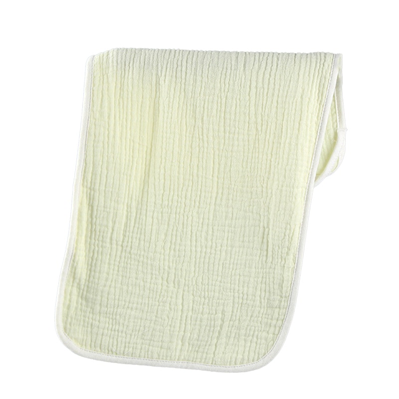 Khăn Lau Mặt Bằng Vải Muslin Màu Trơn Dành Cho Bé Sơ Sinh