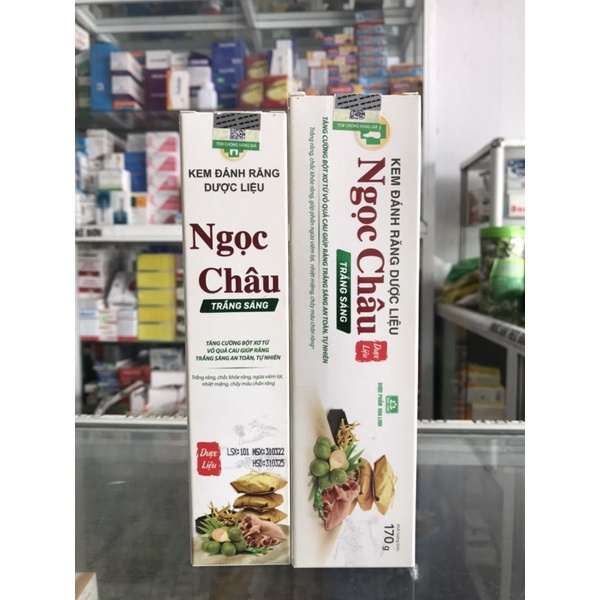 KEM ĐÁNH RĂNG NGỌC CHÂU TRẮNG SÁNG  - GIÚP RĂNG TRẮNG SÁNG KHOẺ MẠNH