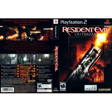 Mô Hình Đồ Chơi Ps2 Resident Evil Outbreak 1 And File 2