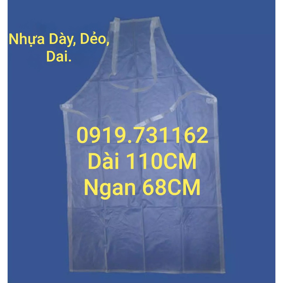 Tạp Dề Nhựa Trong PVC Chống Thấm