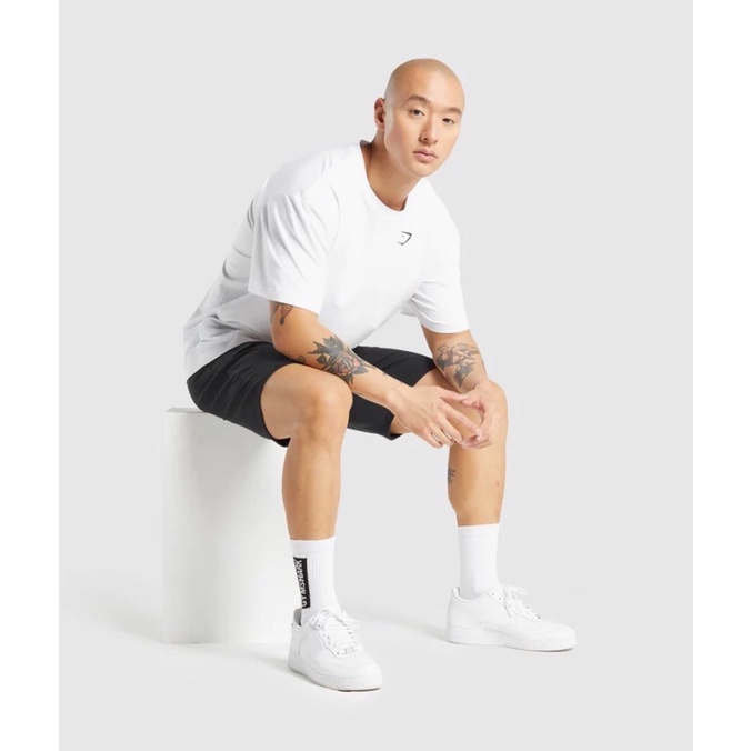 Áo thun oversize Cá Mập rộng rãi, chất vải cotton đẹp, thoáng mát