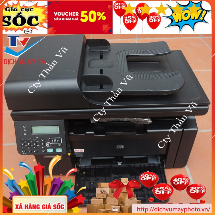 Máy in cũ HP đa chức năng 1212NF máy đẹp chất lượng có photocopy scan nhiều tời liên tục