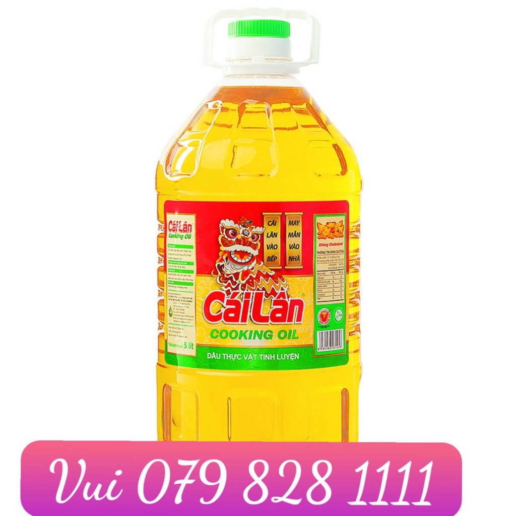 (Buôn)Dầu ăn Cái Lân Thượng Hạng 5000ml( date mới)