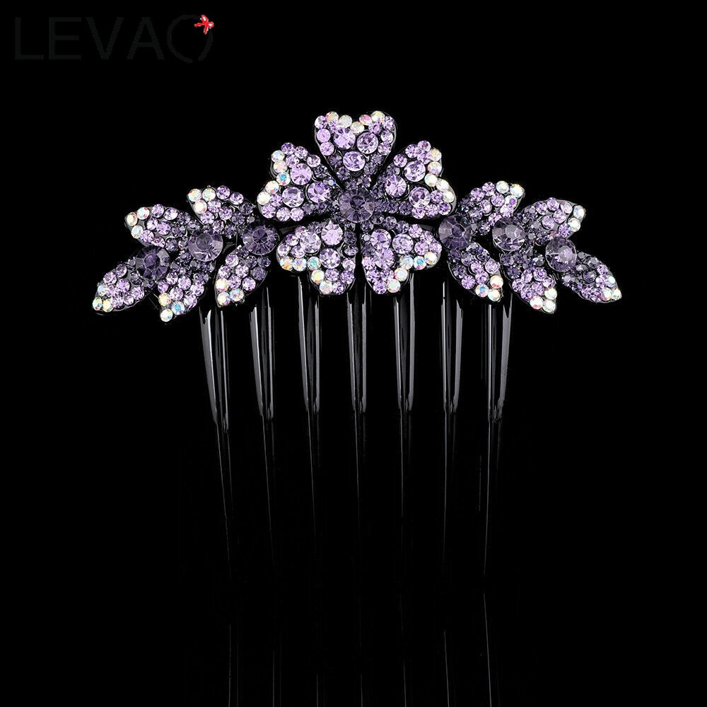 Kẹp Tóc Đính Hoa Pha Lê Xinh Xắn