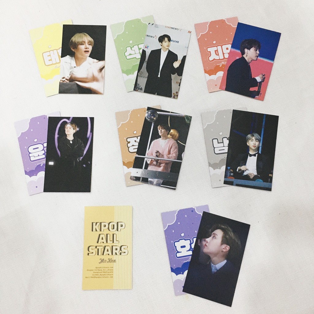 Bộ card BTS độc quyền - giá siêu rẻ cho GA, event, offline