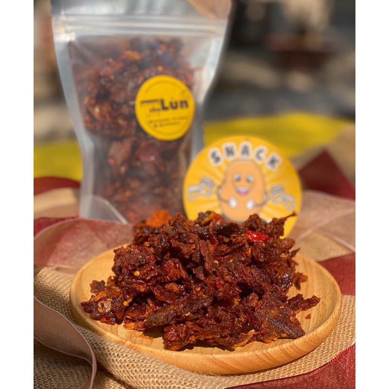 Vụn bò cháy tỏi lý sơn