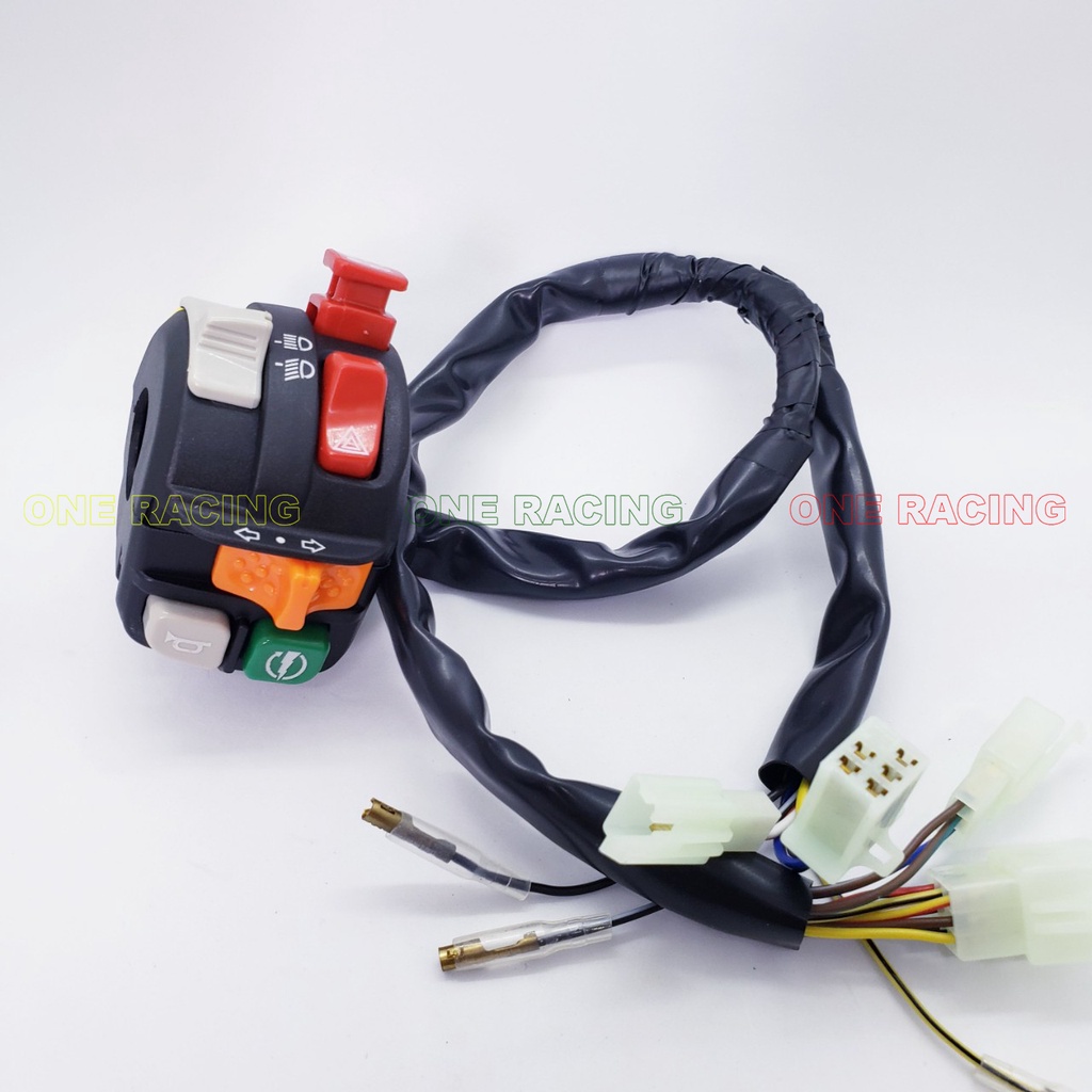 Cùm công tắc honeywell gắn xe máy đầy đủ chức năng gắn sirius wave exciter...