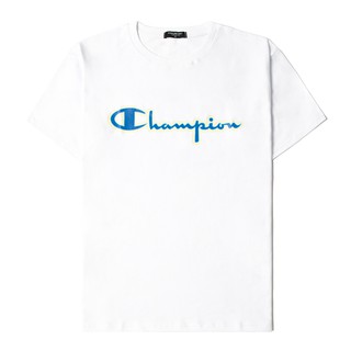 Áo Thun Logo Champion Màu Trắng