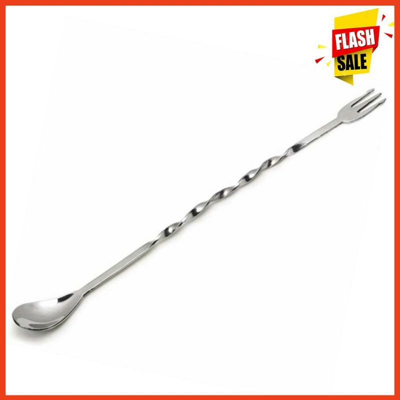 Thìa pha chế inox 2 đầu, thìa bar 2 đầu pha chế chuyên nghiệp