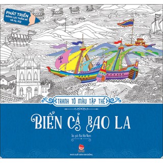 Tranh Tô Màu Tập Thể - Biển Cả Bao La