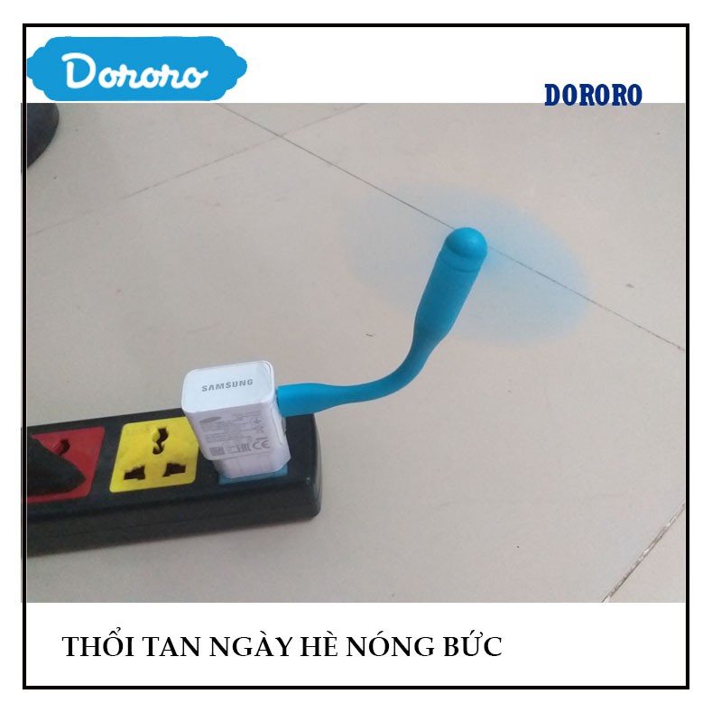 [THỔI BAY NÓNG GẮT] Quạt mini USB, quạt usb mini, quạt usb hà nội, quạt usb mini 2 cánh, quạt usb cầm tay- DORORO