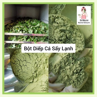 Bột Diếp Cá Nguyên Chất Sấy Lạnh 100% Organic, Dưỡng trắng da, giảm mụn