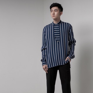 Áo sơmi cổ trụ