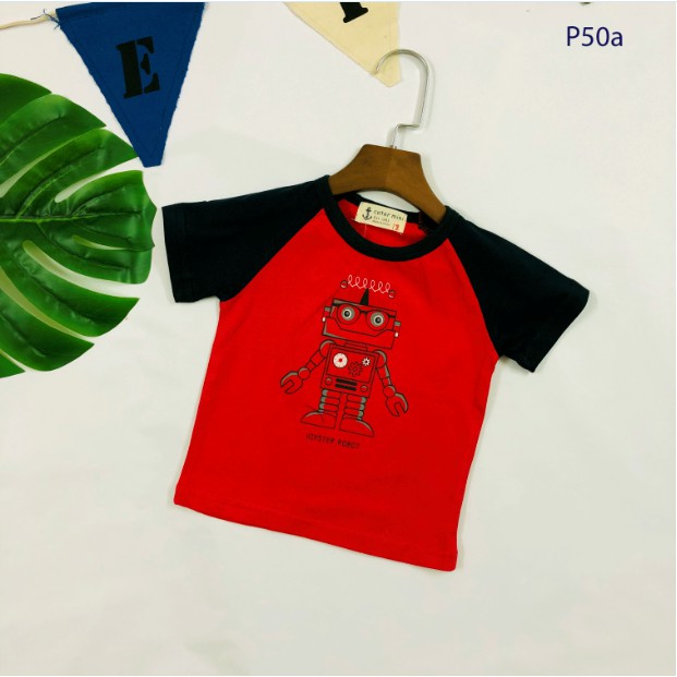 Áo phông cho bé trai (từ 1 - 8 tuổi) VEMZKIDS 6 mẫu