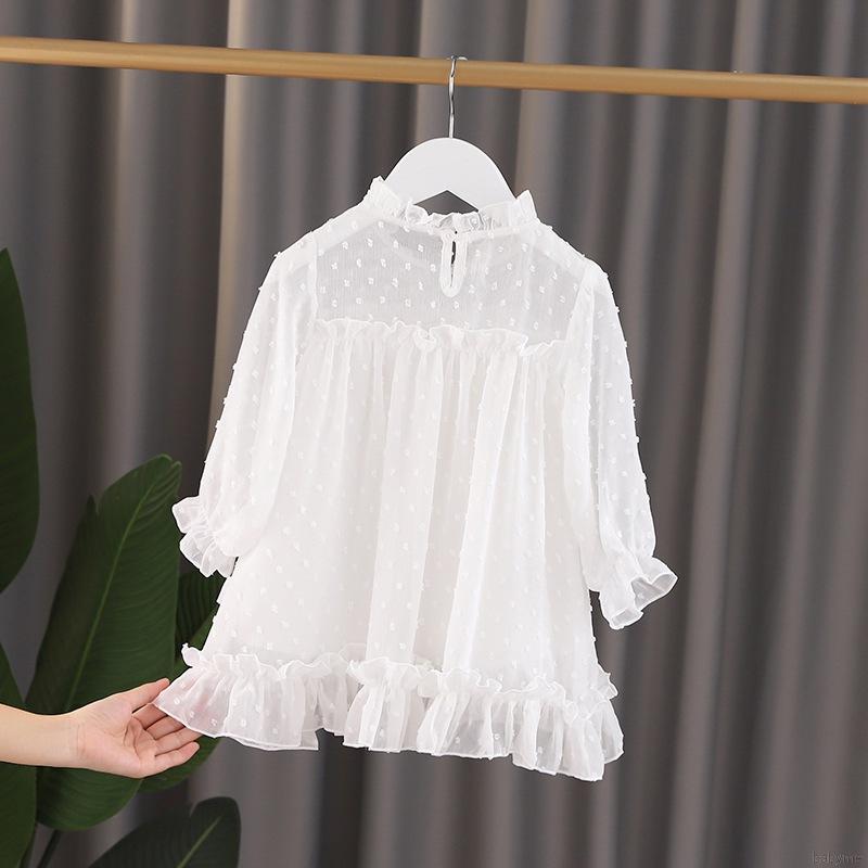 Đầm Công Chúa Tay Dài Xinh Xắn Cho Bé Gái