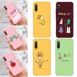 Ốp lưng silicon hoạt hình đáng yêu cho Xiaomi 9 A2 Lite Redmi Note 6 7 K20 Pro 7A
